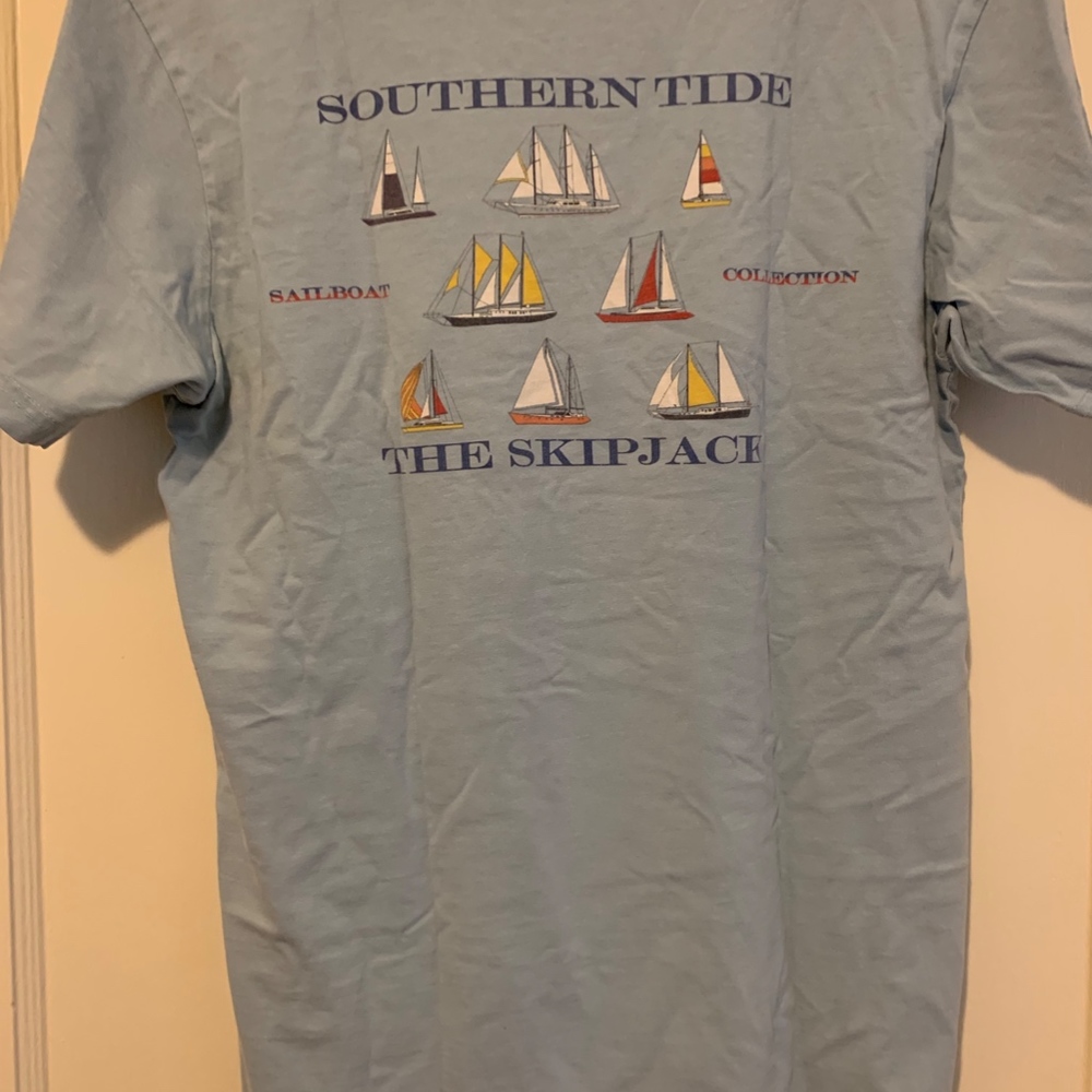 Soft Blue Sailing Tee